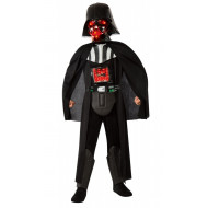Fantasia Darth Vader Star Wars com Luz Infantil 