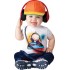 Fantasia Disk Jockey Musica Bebê