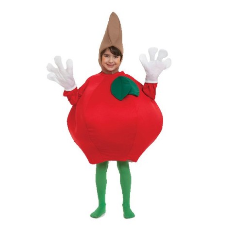 Fantasia Fruta Maça Infantil Fantasia Fruta Maça Infantil