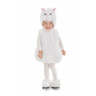 Fantasia Gato Branco Adorável