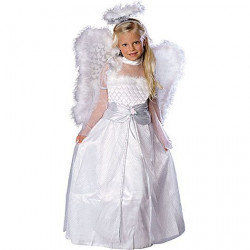 Fantasia Infantil Anjo Luxo