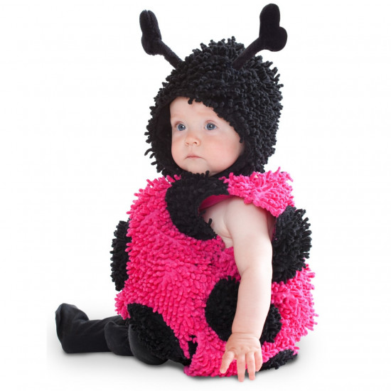 Fantasia Infantil Bebê Joaninha Luxo