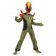 Fantasia Infantil Ben 10 Swampfire Fogo Selvagem Luxo