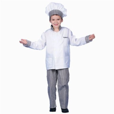 Fantasia Infantil Cozinheiro Chef de Cozinha Clássico Fantasia Infantil Cozinheiro Chef de Cozinha Clássico