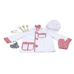 Fantasia Infantil Cozinheiro Chef de Cozinha Little one