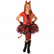 Fantasia Infantil Diabinha Capetinha Luxo