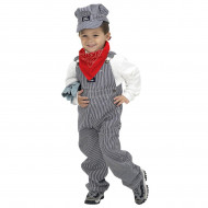 Fantasia Infantil Maquinista de Trem