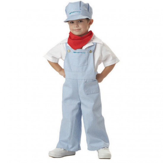 Fantasia Infantil Maquinista de Trem Clássica