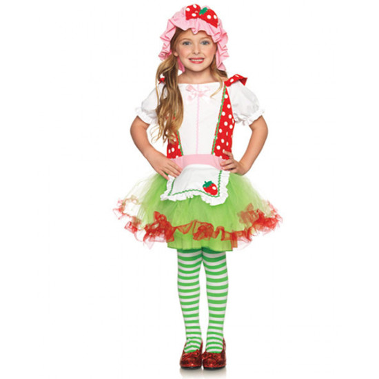 Fantasia Infantil Moranguinho Clássica Fantasia Infantil Moranguinho Clássica