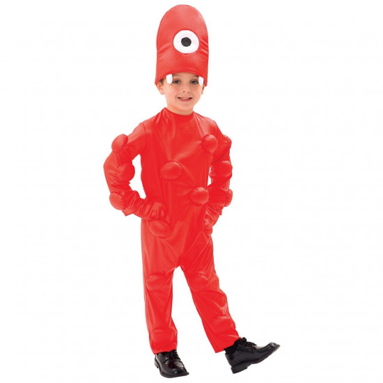 Fantasia Infantil Muno o Cíclope Vermelho Yo Gabba Gabba