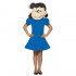 Fantasia Infantil Snoopy Lucy