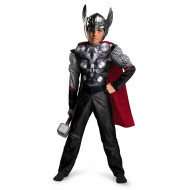 Fantasia Infantil Thor com Músculos Luxo