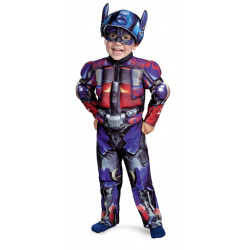 Fantasia Infantil Transformers 3D Optimus Prime 