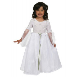 Fantasia Infantil Vestido Princesa de Noiva