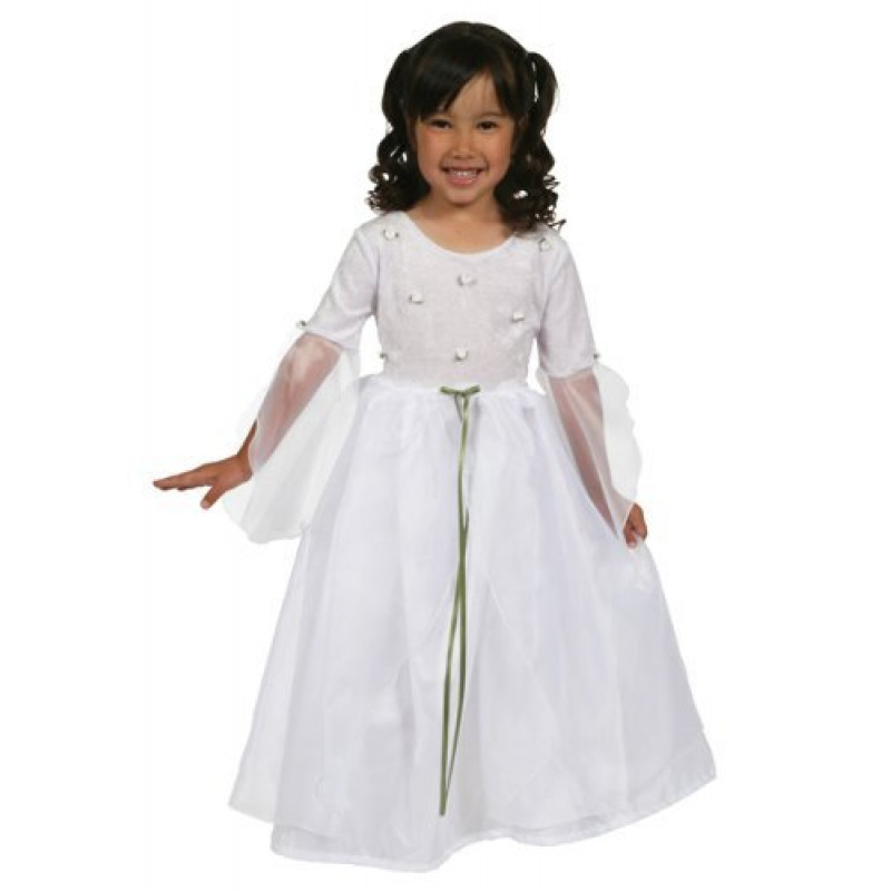 vestido princesa medieval infantil