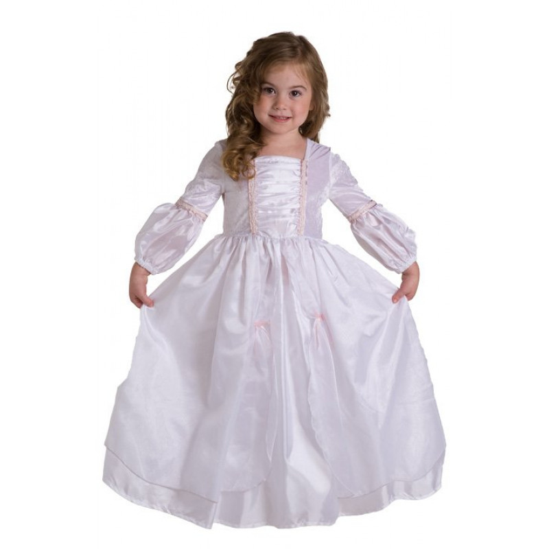 vestido princesa medieval infantil