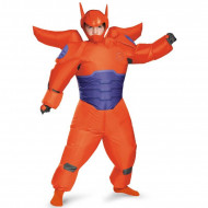 Fantasia Inflável Baymax Vermelho Operação Big Hero 6 Infantil