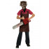 Fantasia Leatherface Infantil Luxo Clássica