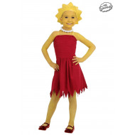 Fantasia Lisa Os Simpsons Luxo Infantil