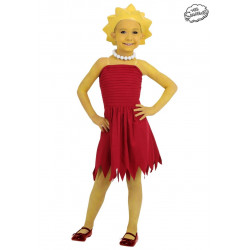 Fantasia Lisa Os Simpsons Luxo Infantil