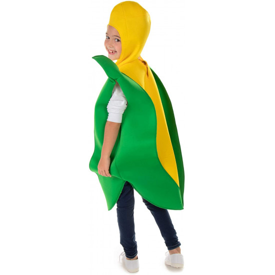 Fantasia Milho Verde Infantil Clássica Fantasia Milho Verde Infantil Clássica