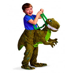 Fantasia Montar em Dinossauro T-Rex Infantil Luxo