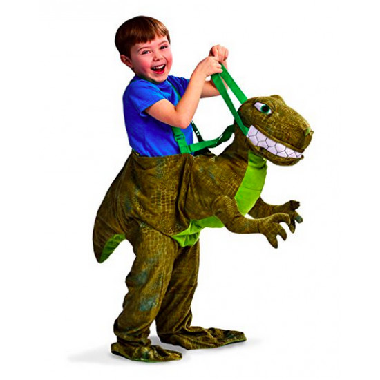 Fantasia Montar em Dinossauro T-Rex Infantil Luxo