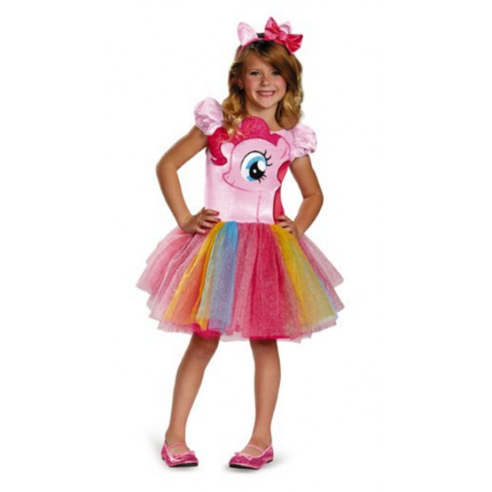 Fantasia My Little Pony Pink Pie Infantil Luxo