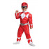 Fantasia Power Rangers Vermelho Bebê Infantil