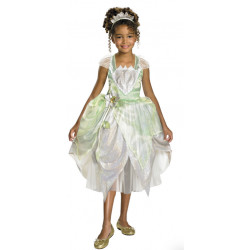 Fantasia Princesa Tiana Infantil Luxo