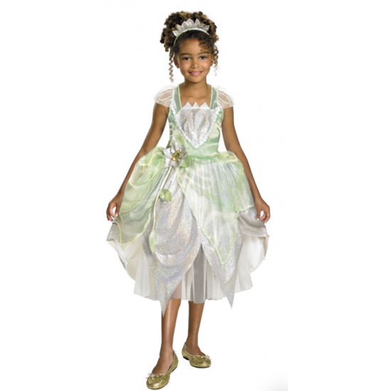 Fantasia Princesa Tiana Infantil Luxo