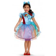 Fantasia Rainbow Dash Infantil Luxo My Little Pony