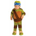 Fantasia Tartarugas Ninja Infantil Bebê Luxo Leonardo