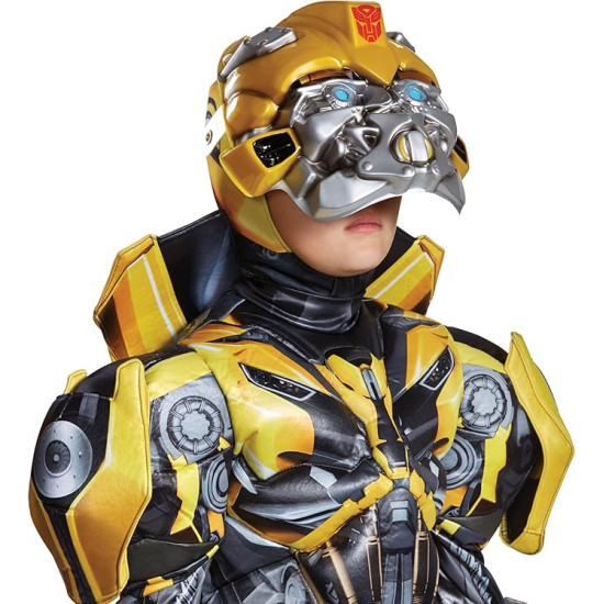 Fantasia Transformers 4 A Era da Extinção Bumblebee Luxo Infantil Fantasia Transformers 4 A Era da Extinção Bumblebee Luxo Infantil