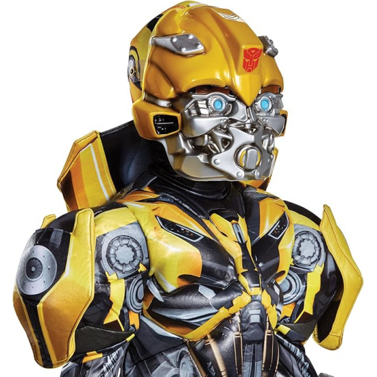 Fantasia Transformers 4 A Era da Extinção Bumblebee Luxo Infantil Fantasia Transformers 4 A Era da Extinção Bumblebee Luxo Infantil