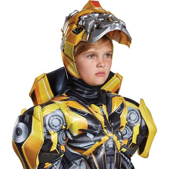 Fantasia Transformers 4 A Era da Extinção Bumblebee Luxo Infantil Fantasia Transformers 4 A Era da Extinção Bumblebee Luxo Infantil