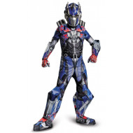 Fantasia Transformers 4 A Era da Extinção Optimus Prime Super Luxo Infantil