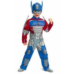 Fantasia Transformers Optimus Prime Infantil New Fantasia Transformers Optimus Prime Infantil New