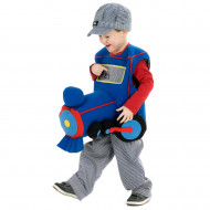 Fantasia Trem Thomas Infantil Luxo