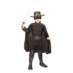 Fantasia Zorro Infantil Luxo