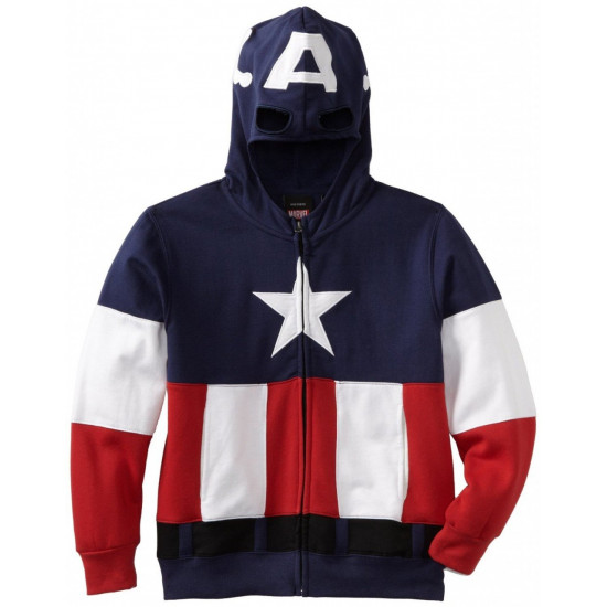 Jaqueta do Capitão América Infantil