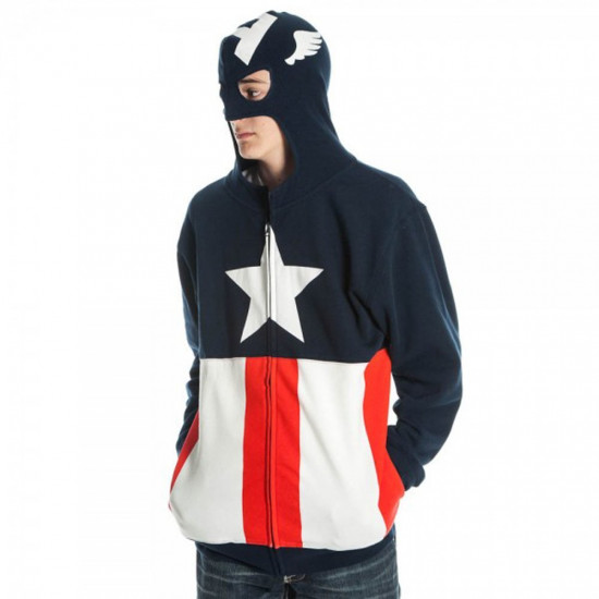 Jaqueta do Capitão América Infantil
