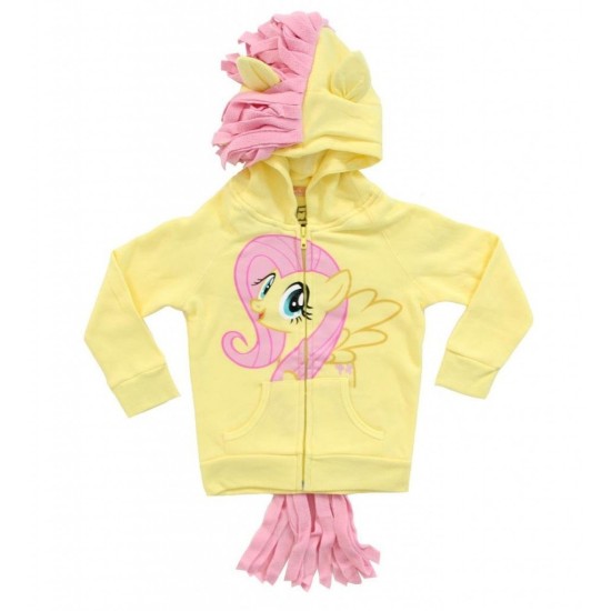 Jaqueta My Little Pony Fluttershy Girls Infantil Luxo