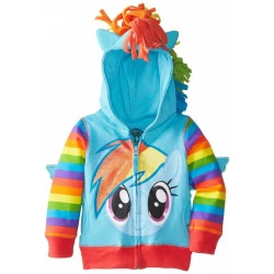 Jaqueta My Little Pony Rainbow Dash Infantil Luxo