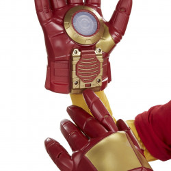 Luvas Homem de Ferro Eletrônica com Som e Luz