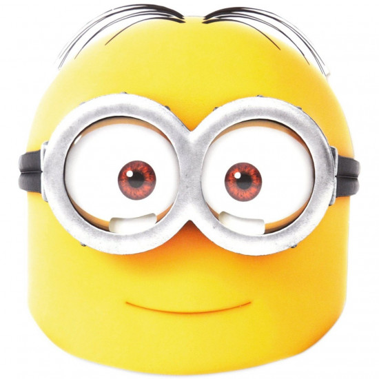 Máscara Minion Dave do Meu Malvado Favorito