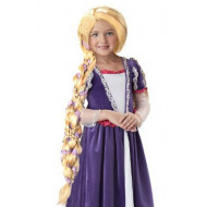 Peruca Infantil Rapunzel Enrolados Disney