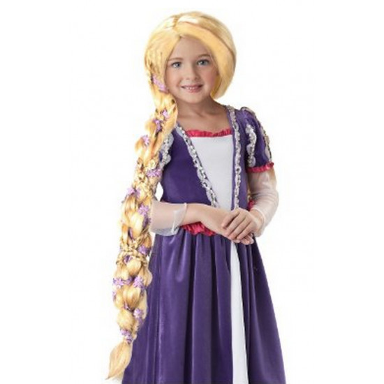 Peruca Infantil Rapunzel Enrolados Disney Peruca Infantil Rapunzel Enrolados Disney