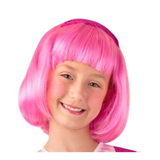 Peruca LazyTown Stephanie Infantil