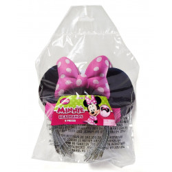 Tiara Minnie Mouse Disney de papel 8 unidades